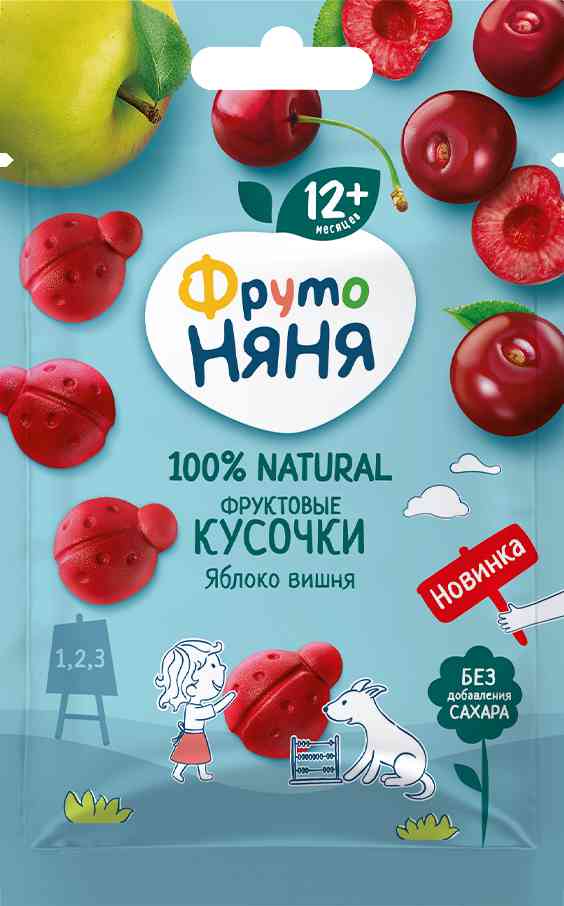 Фруктовые кусочки ФрутоНяня 41₽