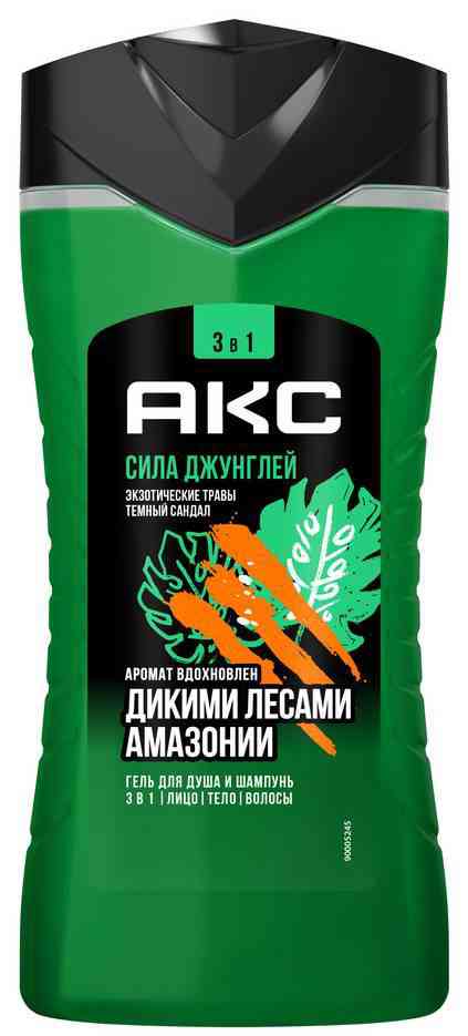 

Гель для душа и шампунь 3в1 Акс