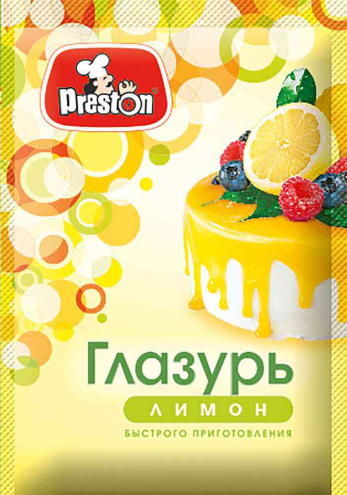 

Глазурь кондитерская быстрого приготовления Preston