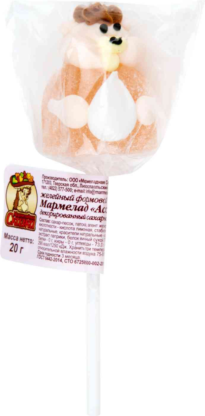 

Мармелад Ассорти Мармеладная сказка с сахарной глазурью