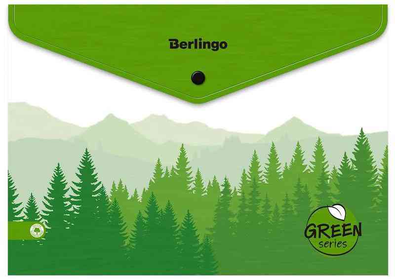 

Папка-конверт А4 на кнопке Berlingo