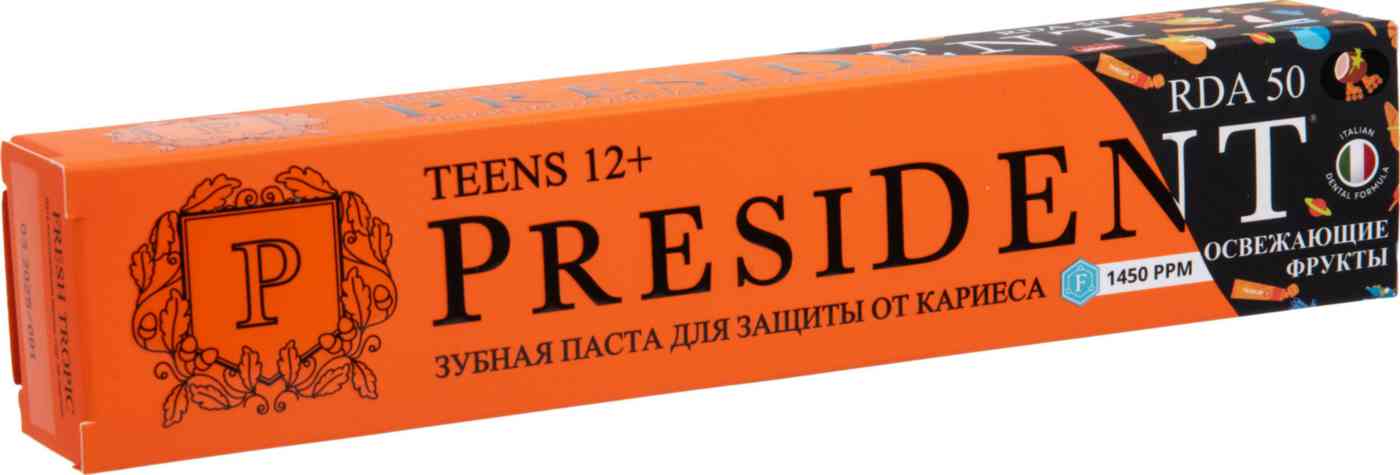 

Зубная паста детская PresiDENT
