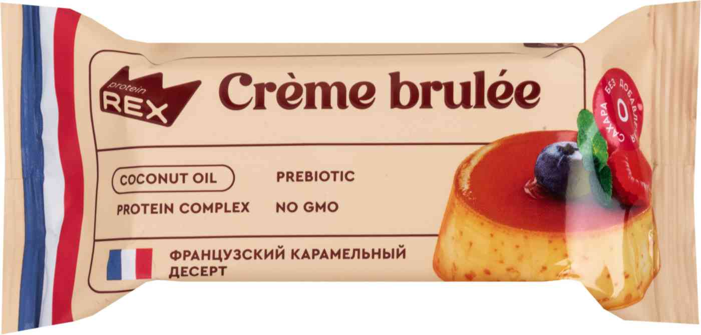 

Пирожное протеиновое ProteinRex крем-брюле