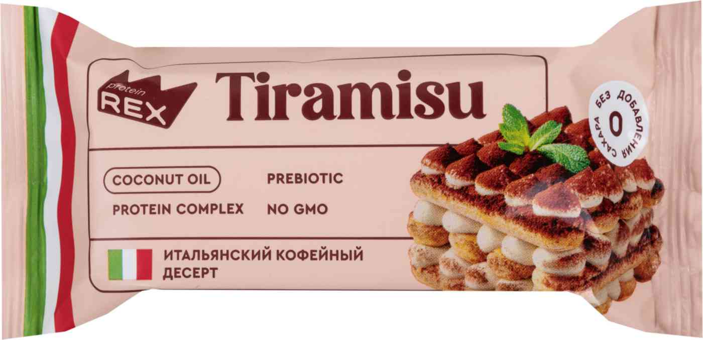 

Пирожное протеиновое ProteinRex тирамису
