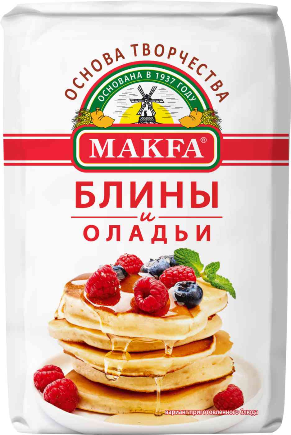 

Смесь для блинов и оладий Классическая Makfa