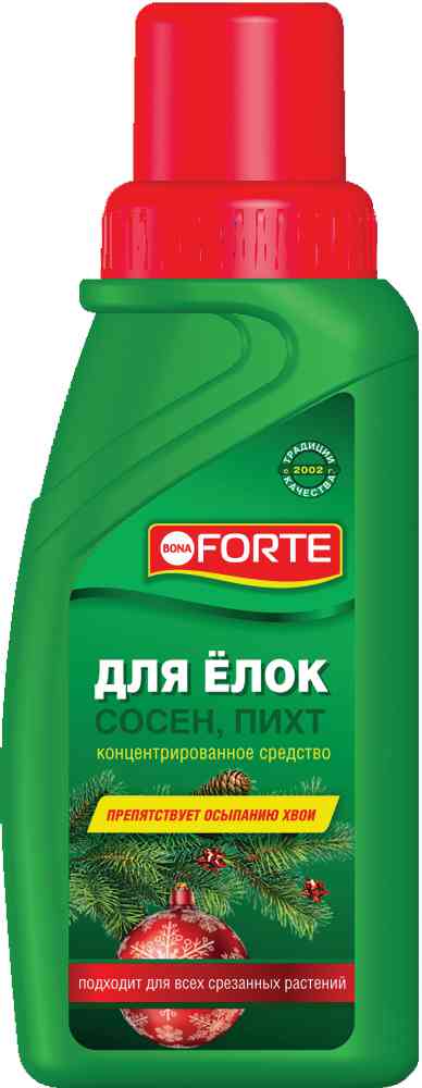 

Средство для срезанных ёлок жидкое Bona Forte
