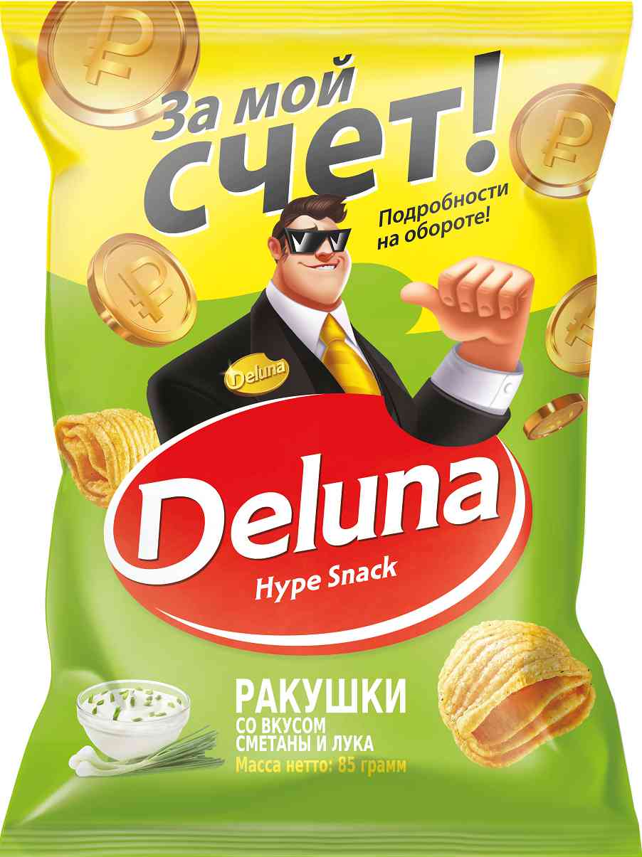 Снеки кукурузные Deluna