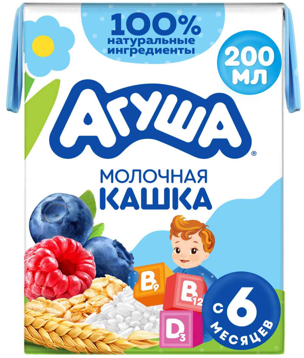 

Каша злаковая молочная Агуша