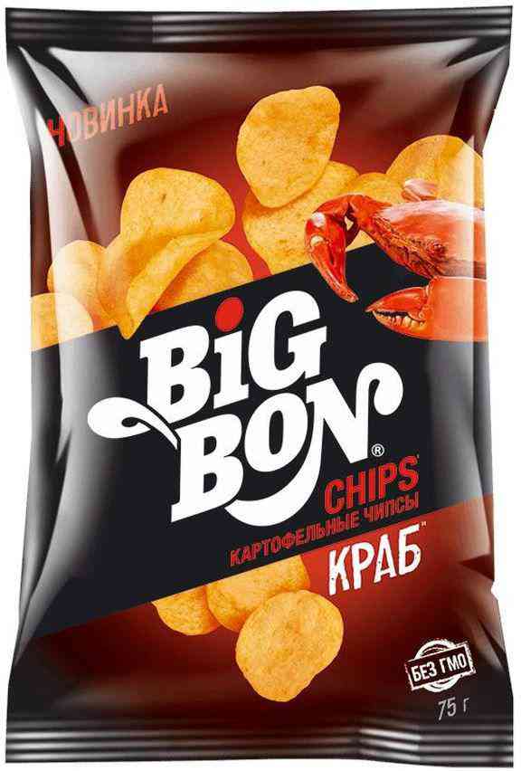 Чипсы картофельные BigBon