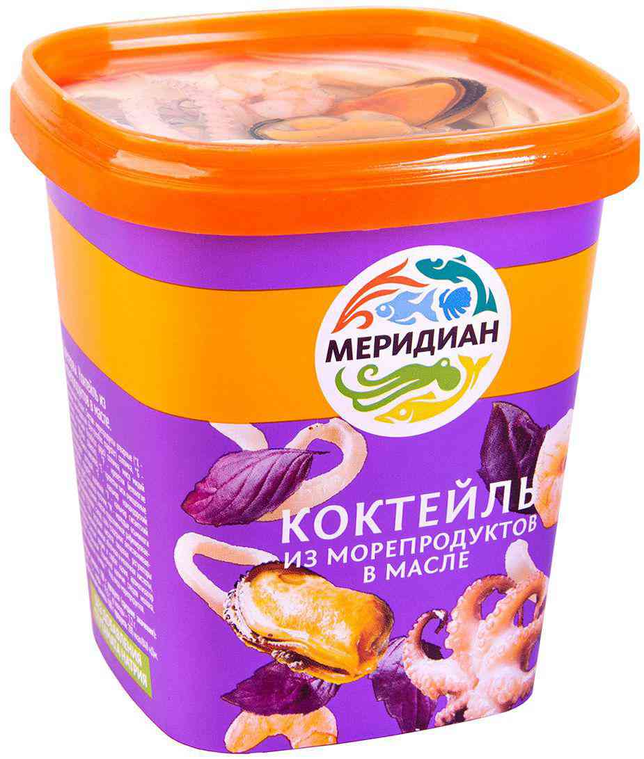 Коктейль из морепродуктов Меридиан 495₽