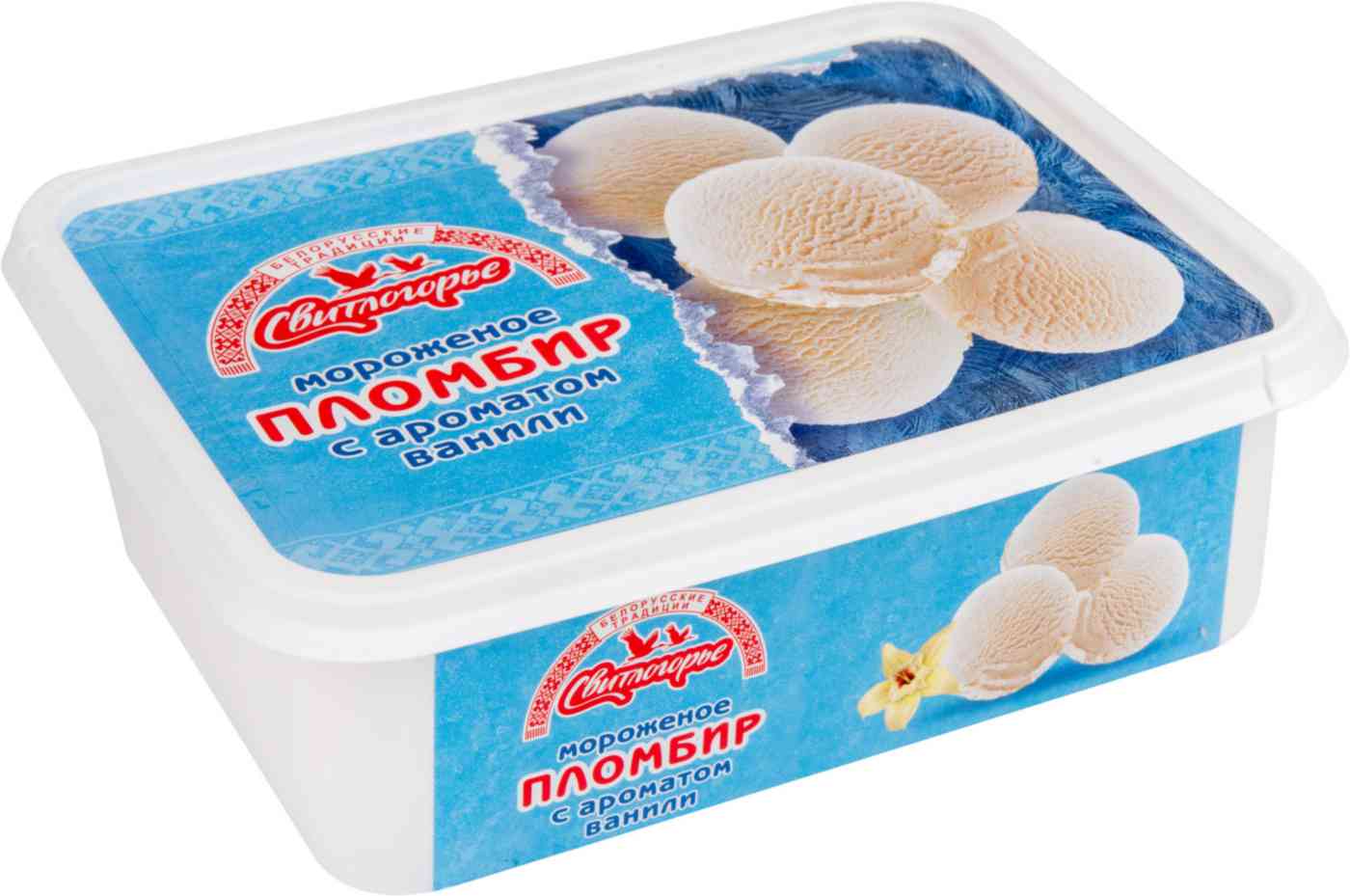 Мороженое пломбир Свитлогорье с ароматом Ванили