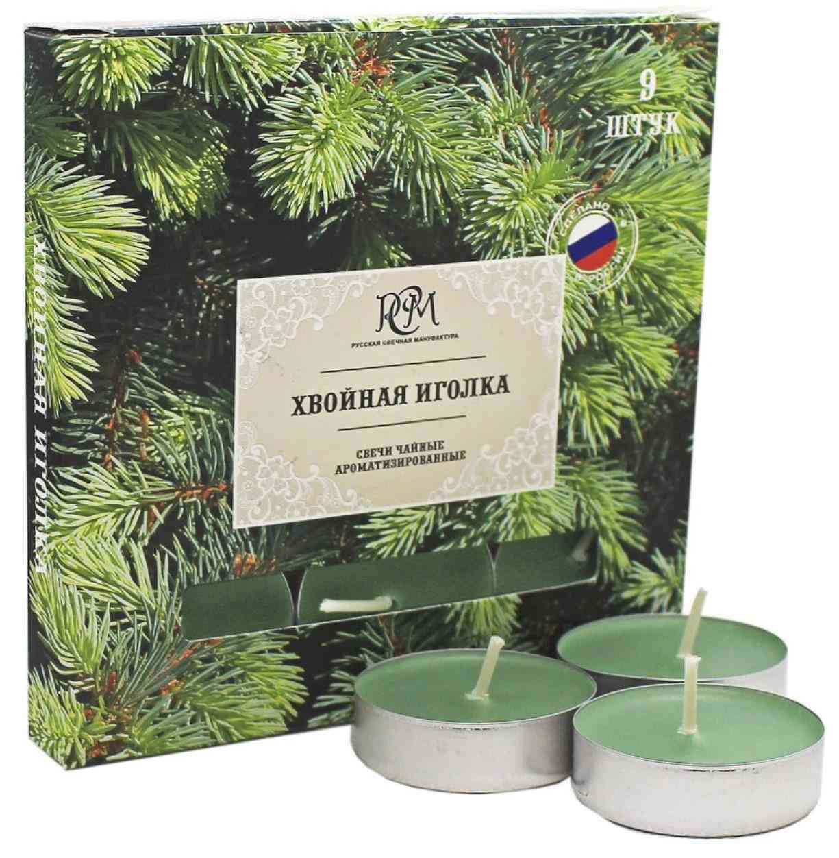 

Набор свечей чайных ароматизированных РСМ